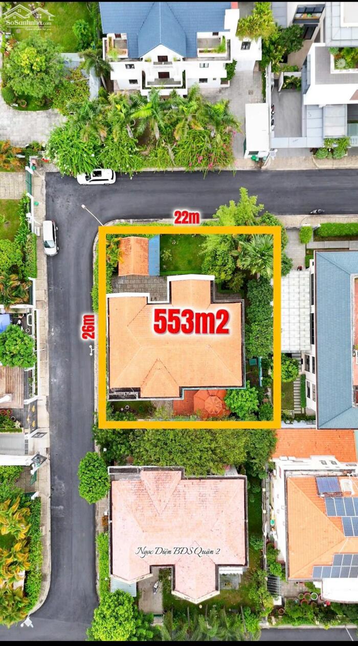 Hình ảnh Bán Biệt Thự Compound Trần Não 553m2(22mx26m) Góc 2 Mặt Tiền Đẹp-Giá 120 Tỷ TL 0