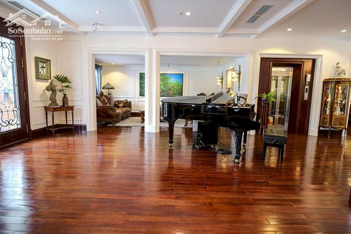 Hình ảnh Bán biệt thự khu T sửa đẹp có thang máy đầy đủ nội thất : 4