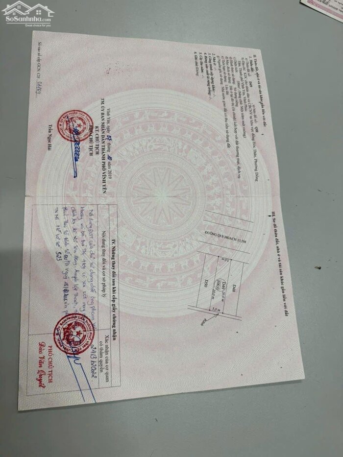 Hình ảnh Bán đất đấu giá đường 13,5m khu Hóc Thân, Đồng Tâm, Vĩnh Yên. DT 100m2, hướng tây bắc 2