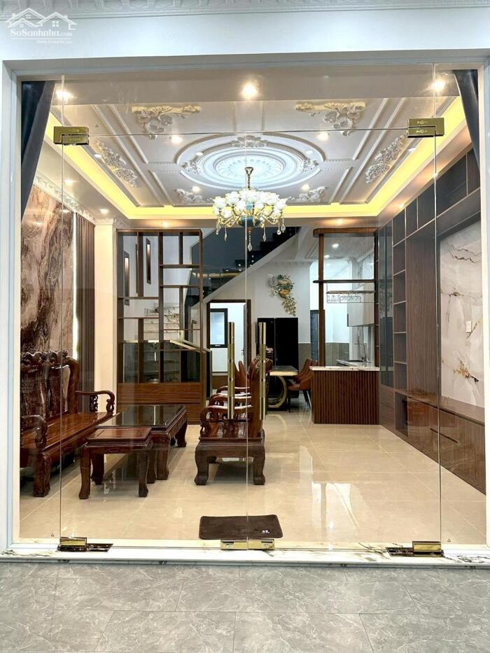 Hình ảnh Bán nhà mới thiết kế hiện đại nội thất xịn giá dưới 6 tỷ 0