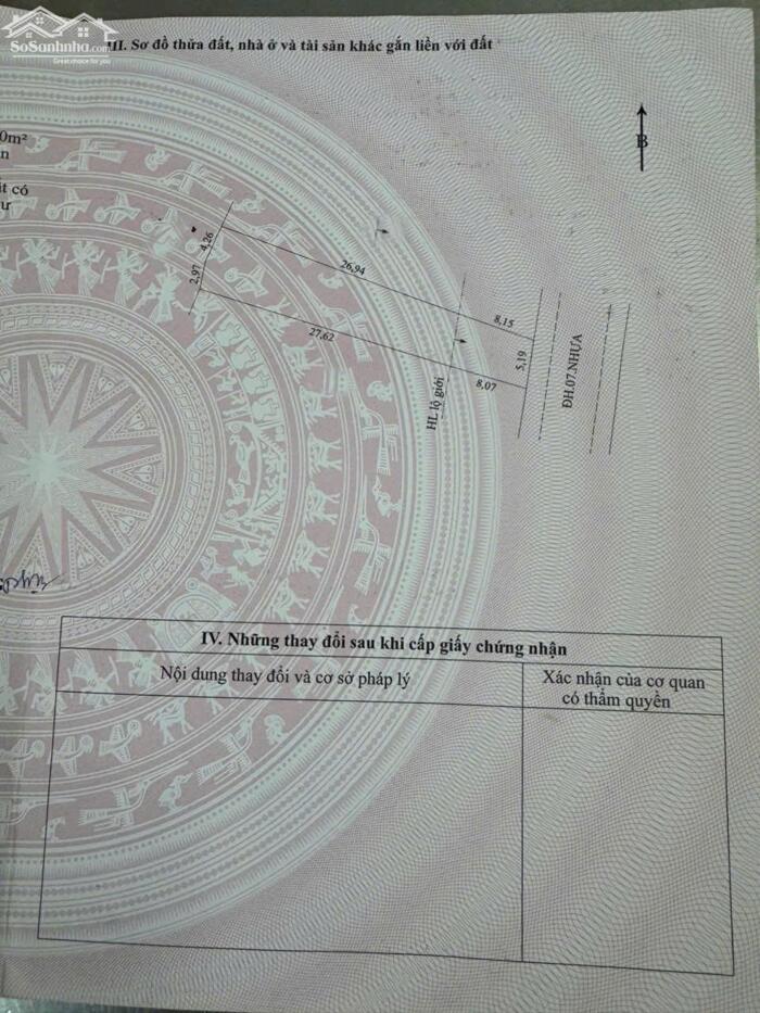 Hình ảnh B.á.n nhà mặt tiền nhựa HL07 đoạn gần Chợ Tân Điền, Gò Công Đông , Tiền Giang giá 810tr 5