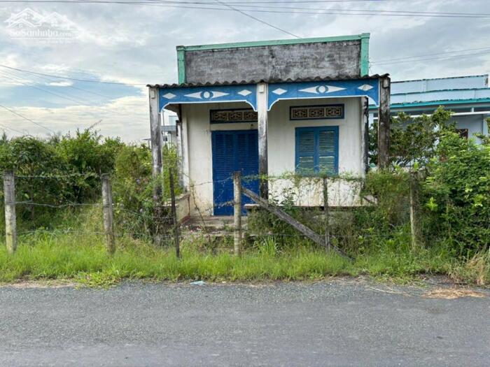 Hình ảnh MUa đất tặng nhà cấp 4 mt nhựa 8m xã Long Hựu 256m2 giá rẻ 950tr 2
