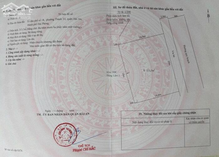 Hình ảnh Bán đất biệt thự khu vực ngã 5 sân bay Cát Bi, gần trường liên cấp FPT 0