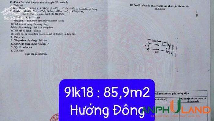 Hình ảnh Cần bán siêu phẩm lô góc mặt đường Đỗ Mười, Phường Thủy Nguyên, TP Hải Phòng 2