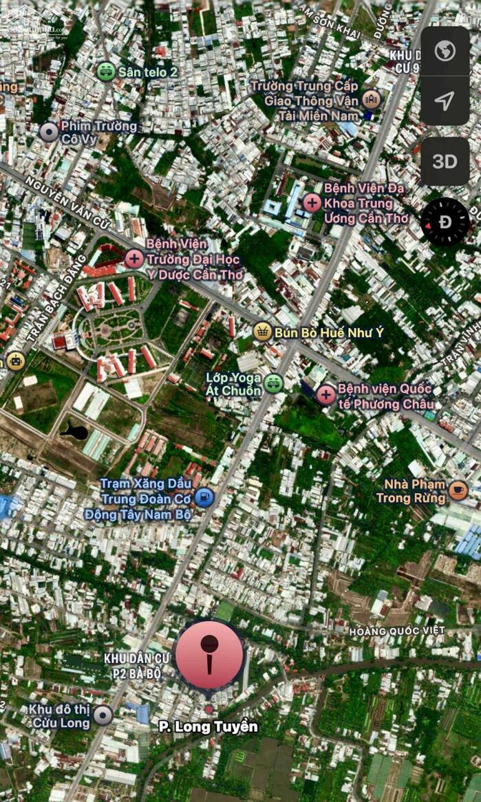 Hình ảnh Bán Nền KDC Quân Báo - Xéo chợ Bà Bộ, P.Long Tuyền, TP.Cần Thơ 2