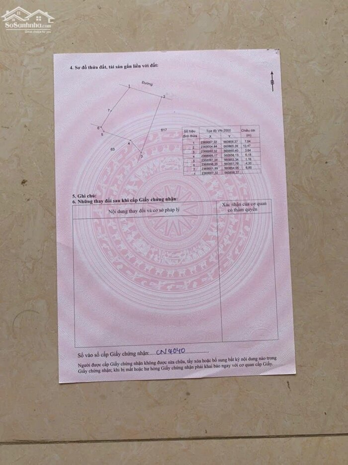 Hình ảnh Bán lô 108m2, mt 7.5m Làng Mấu, Tam Quan, Tam Đảo giá rẻ lh_0987673102 1