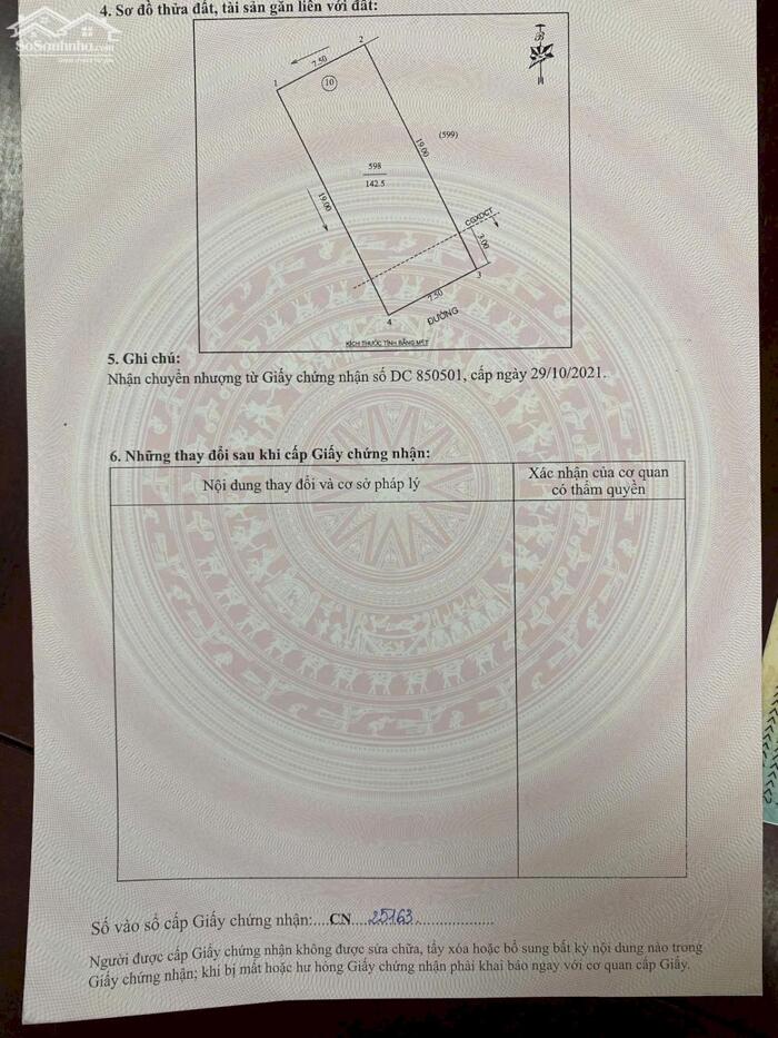 Hình ảnh BÁN Lô 143m2 ĐẤT ĐẤU GIÁ YÊN BÌNH, HƯNG ĐÔNG – TP VINH 0