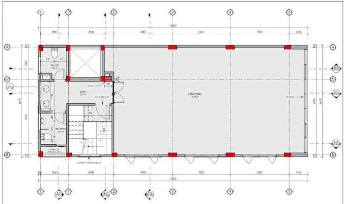 Hình ảnh Bán tòa nhà văn phòng 7 tầng, bán hầm view vườn hoa khu tái định cư X6 Thạch Bàn 0