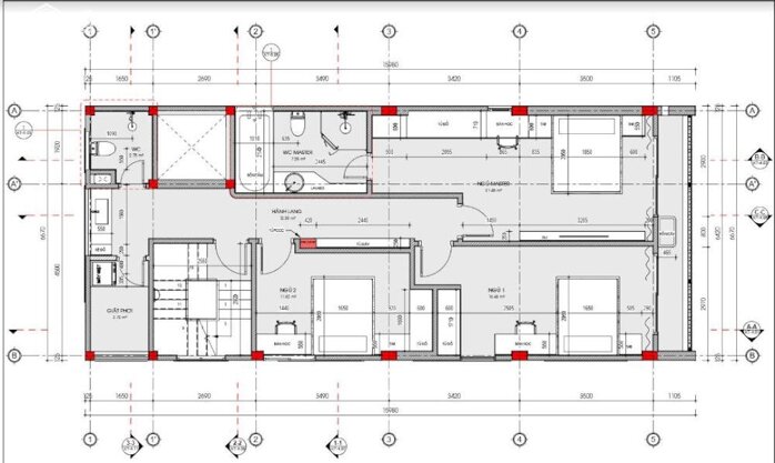 Hình ảnh Bán tòa nhà văn phòng 7 tầng, bán hầm view vườn hoa khu tái định cư X6 Thạch Bàn 1