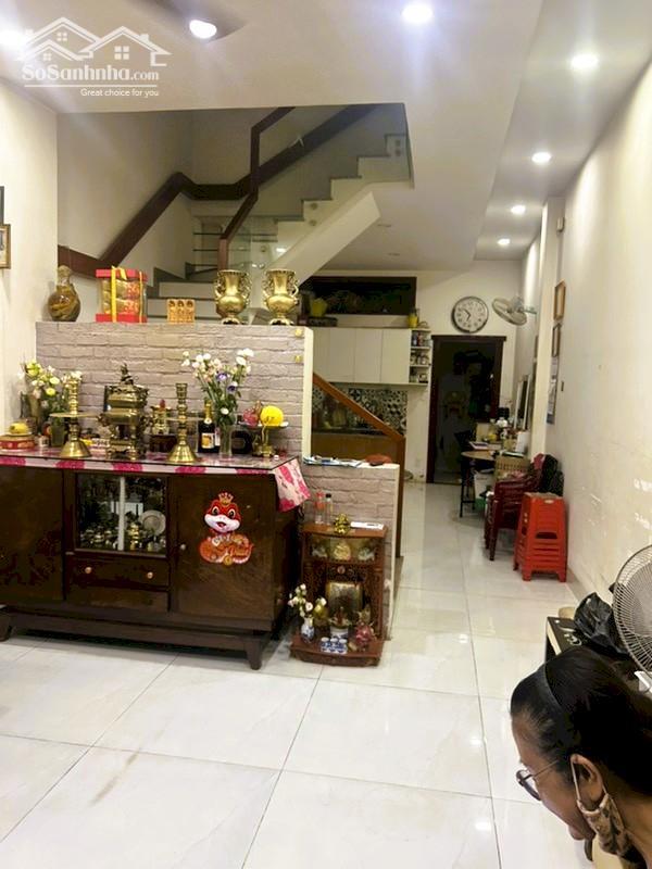 Hình ảnh Bán nhà mặt tiền đường ngay chợ Tân Hương 74m2, 4 tầng, 4PN sân thượng 1