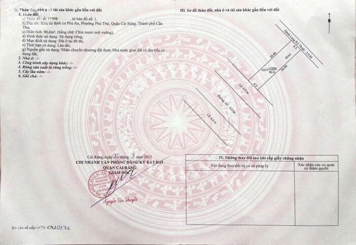 Hình ảnh Nền khu dân cư đồng bộ hạ tầng tốt 90m2 giá chỉ 2,5 tỷ 3