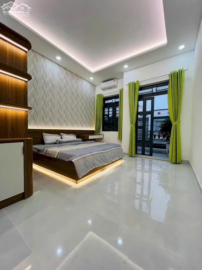 Hình ảnh Bán Nhà đẹp full nội thất mới, 4x14m, 3 tầng, 4PN, HXH 7m Thạnh Lộc 57 giá hơn 4Tỷ 11
