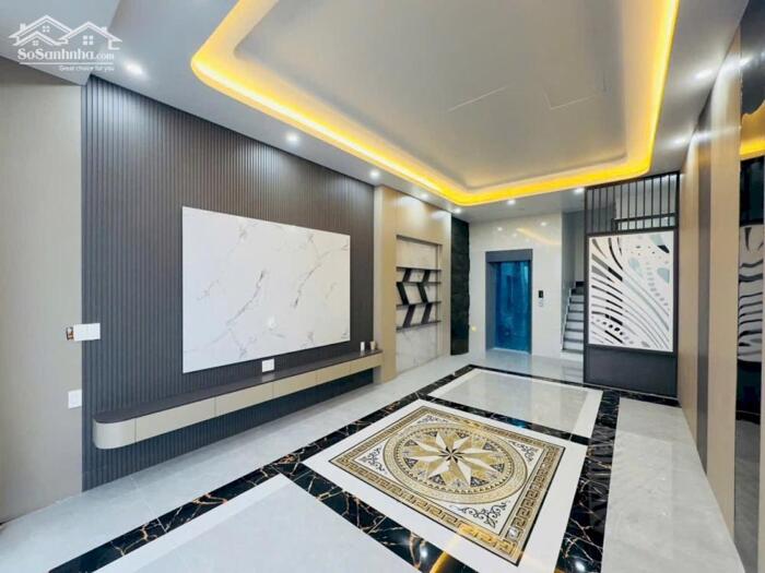 Hình ảnh Nhà 5 tầng thang máy mới tinh khu phân lô Hải An 6