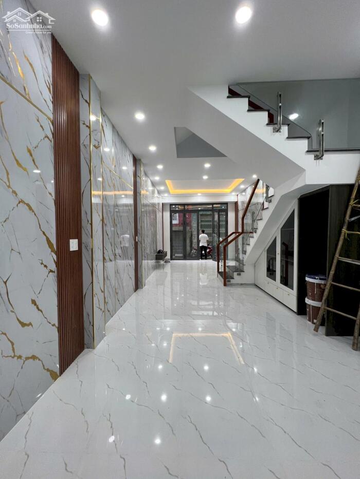 Hình ảnh Siêu hiếm nhà 4 tầng, Hẻm 45 Bình Tiên quận 6, mới toanh chỉ 6.8 tỷ 1