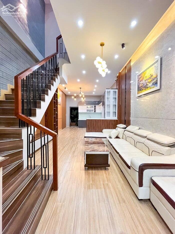 Hình ảnh Nhà 1 Trệt 2 Lầu Sân thượng Mặt tiền Trần Nam Phú - Cách hồ Bún xáng 50m 1