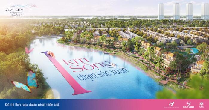 Hình ảnh Sở Hữu Ngay Nhà Phố Compound Ven Sông Izumi City, Giá Chỉ từ 7.2 Tỷ/Căn, TT theo tiến độ 0