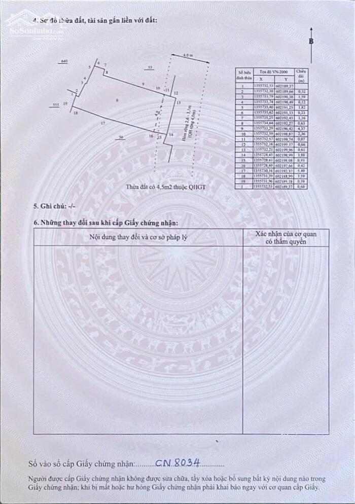 Hình ảnh Bán nhà mặt tiền đường Tân Trang, gần chợ Đầm giá 3.4 tỷ 1