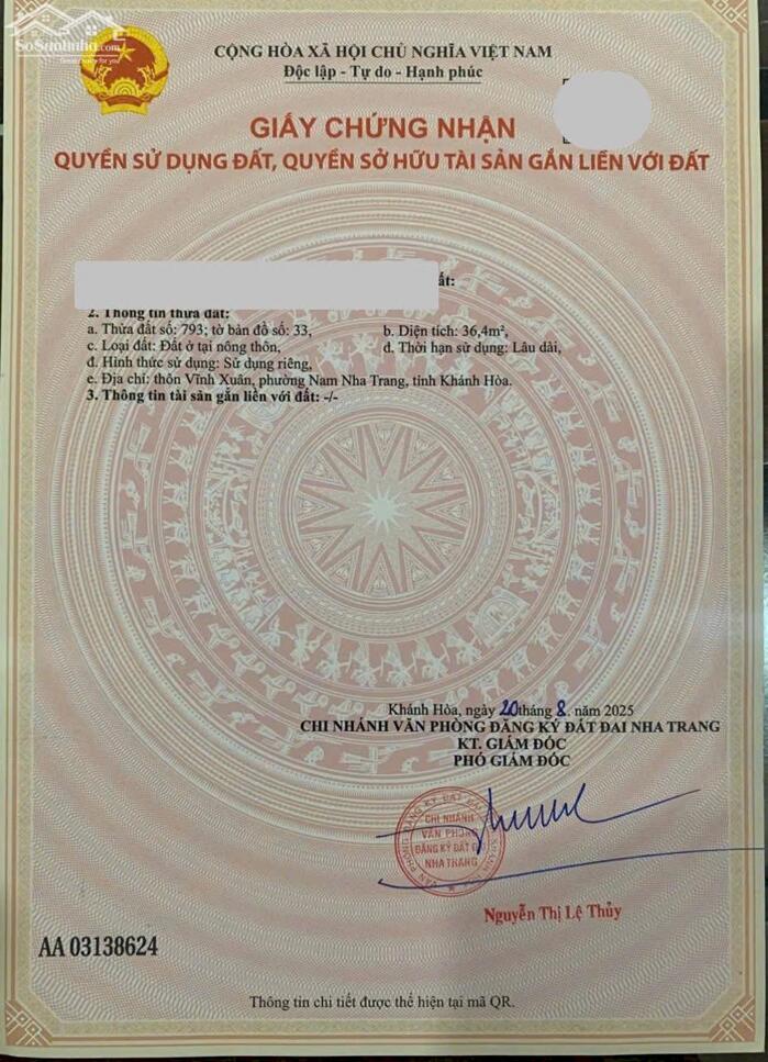 Hình ảnh Bán nhà ngay mặt tiền đường nhánh Phong Châu 36m2 4