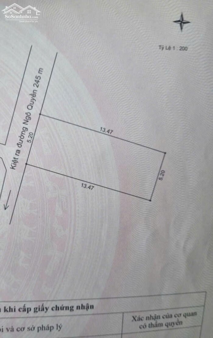 Hình ảnh Bán đất tặng nhà cấp 4 kiệt rộng 3m tại Ngô Quyền , Phường Sơn Trà ( Vị Trí Gần Chợ Chiều ) ⭐⭐⭐ 2