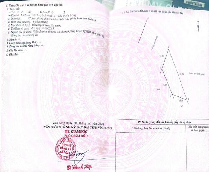 Hình ảnh Bán đất mặt tiền đường 909B khu T&T, Vĩnh Long 5