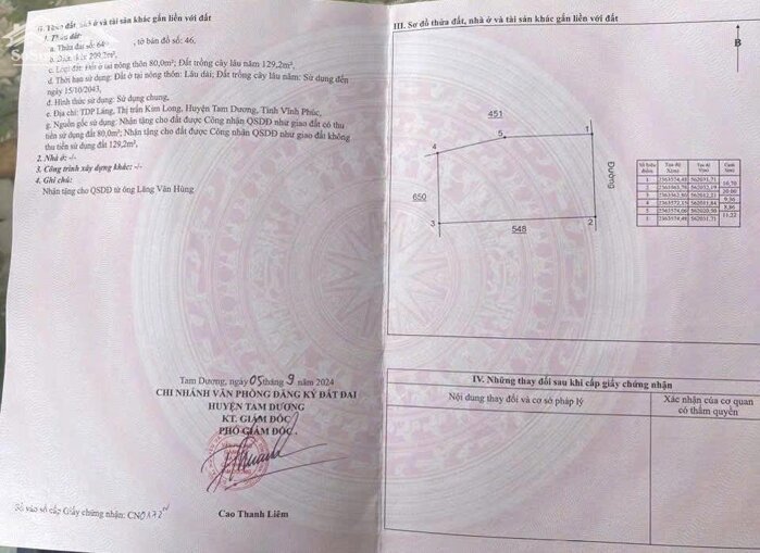 Hình ảnh Bán lô 209m2, mt 10.7m Trục chính Kim Long, Gần KCN Tam Dương 3