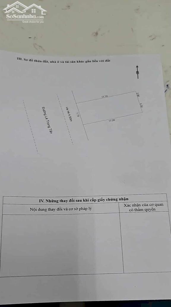 Hình ảnh Chính chủ gửi bán lô đất MT đường Lê Trọng Tấn,P Hòa Phát,Quận Cẩm Lệ.Đà Nẵng. 2