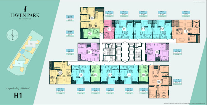 Hình ảnh Bán 3 ngủ, 100m2 sử dụng - chung cư Haven Park Ecopark ,căn góc view thoáng - 7 tỷ 1