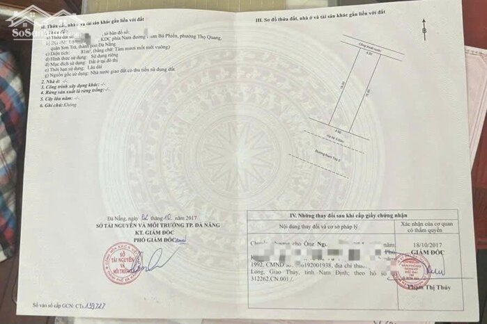 Hình ảnh Chính chủ bán đất tặng nhà cấp 4 mặt tiền đường 5m5 Nam Thọ 5 , Sơn Trà ( CÁCH BIỂN 400M ) ⭐⭐⭐ 1