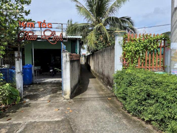 Hình ảnh Bán đất tặng nhà cấp 4 mới lô góc 2 mt đường 165m2 xã Long Hựu giá rẻ 600tr 1