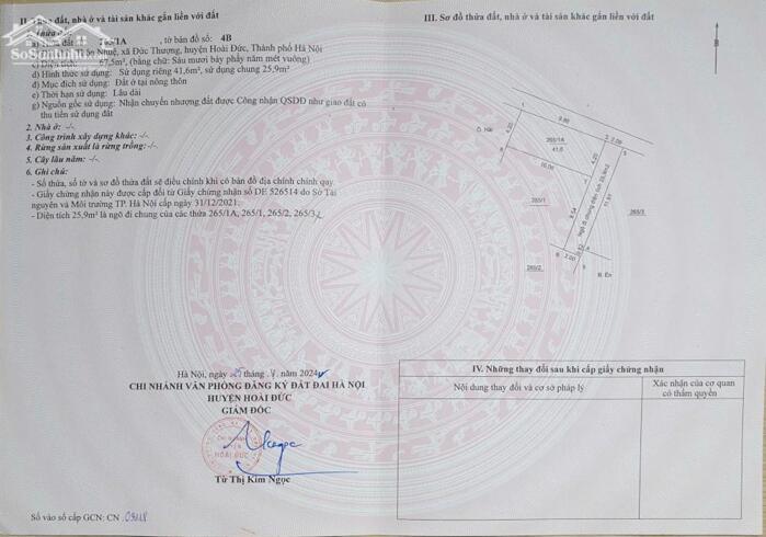 Hình ảnh VIP Đất thổ cư 41.6m lô góc 3 mặt ngõ đường thông ô tô 4 chỗ kề chợ thôn Nhuệ, Đức Thượng 1