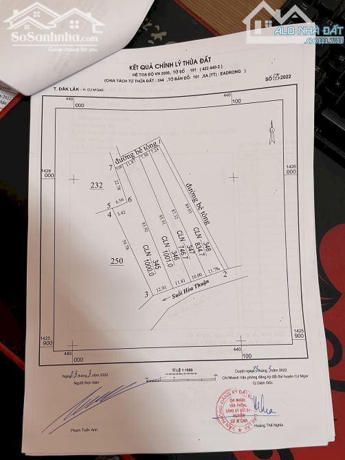Hình ảnh 3,5 Sào Ôm Suối Nở Hậu 46M Buôn Kroa A Giáp Hoà Thuận Chỉ 1,5 Tỷ Quỳnh Anh 6