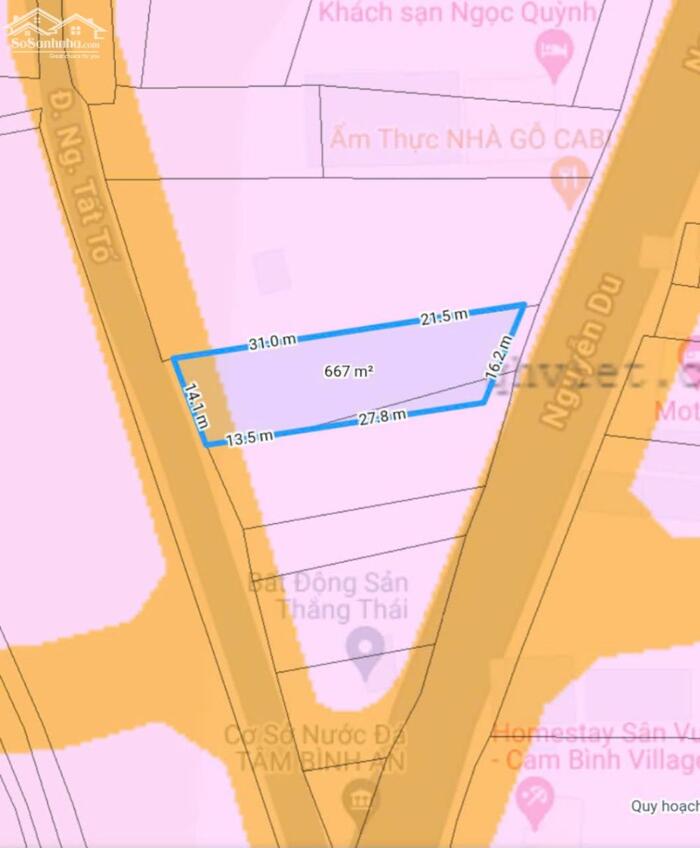 Hình ảnh Đất Biển Cam Bình 14x53(693m2) 2MT Nguyễn Du, Tân Phước, LaGi, Bình Thuận. Giá rẻ 4