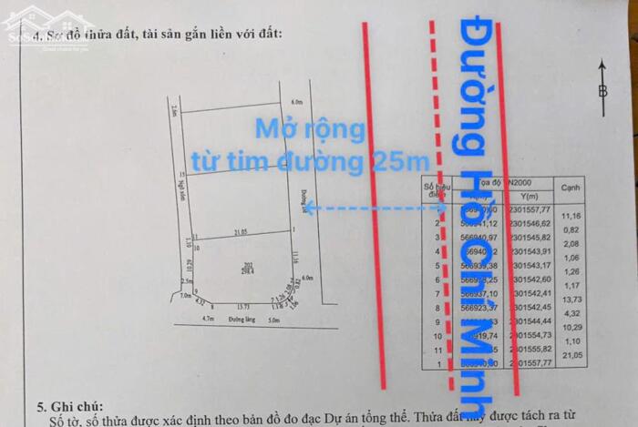 Hình ảnh Cần bán 3 lô thổ cư vị trí vàng 3 mặt tiền đường Hồ Chí Minh, Trần Phú, Chương Mỹ 1