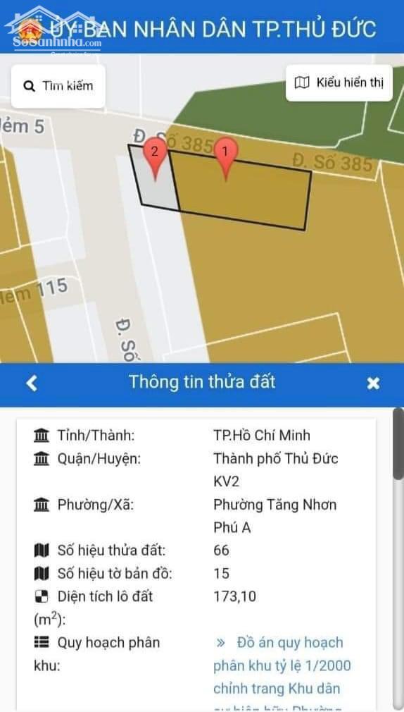 Hình ảnh BDS HVL CHỦ GỬI: BÁN CHDV LÊ VĂN VIỆT Q9 40 TỈ VÀ 12 TỈ 5