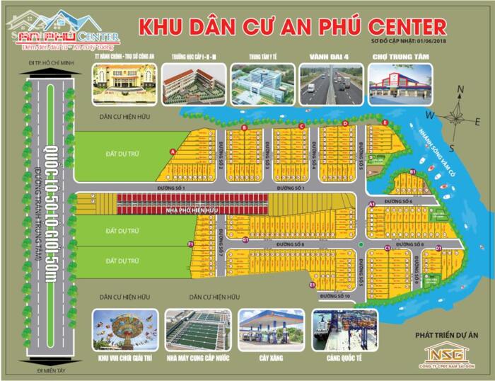 Hình ảnh Chủ kẹt hạ giá bán gấp 85m2 kdc An Phú giá bao đầu tư 780tr 2