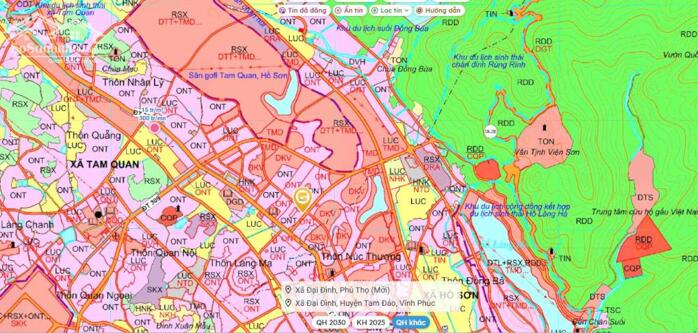 Hình ảnh Bán đất rộng Tam đảo, Vĩnh phúc. Siêu phẩm viu cánh đồng - nhìn đỉnh núi Tam đảo tuyệt đẹp 3