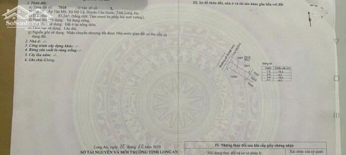 Hình ảnh Đất nền kdc Tân Mỹ 83m2 xã Mỹ Lệ Chủ cần bán gấp 900tr 3