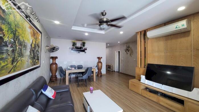 Hình ảnh cho thuê chung cư Fafilm - VNT Tower, 19 Nguyễn Trãi. 110m2, 3 phòng ngủ, đủ đồ 15 triệu 1