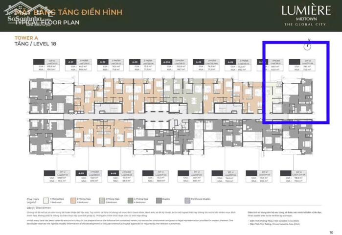 Hình ảnh BDS HVL [NC] CĂN DUPLEX SIÊU HOT CỦA LUMIERE MIDTOWN Q2 2