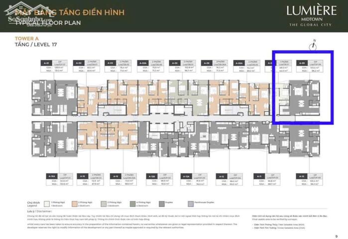Hình ảnh BDS HVL [NC] CĂN DUPLEX SIÊU HOT CỦA LUMIERE MIDTOWN Q2 1