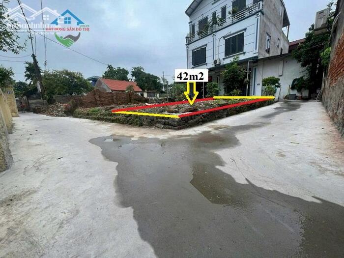 Hình ảnh Bán đất Úc Lý Thanh Văn Thanh Oai, Lô góc 3 thoáng 42m2, ô tô tránh, Gần SVĐ Olympic 0