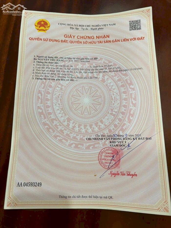 Hình ảnh Nền bán kdc 923 giá chưa tới 1,5 tỷ 2