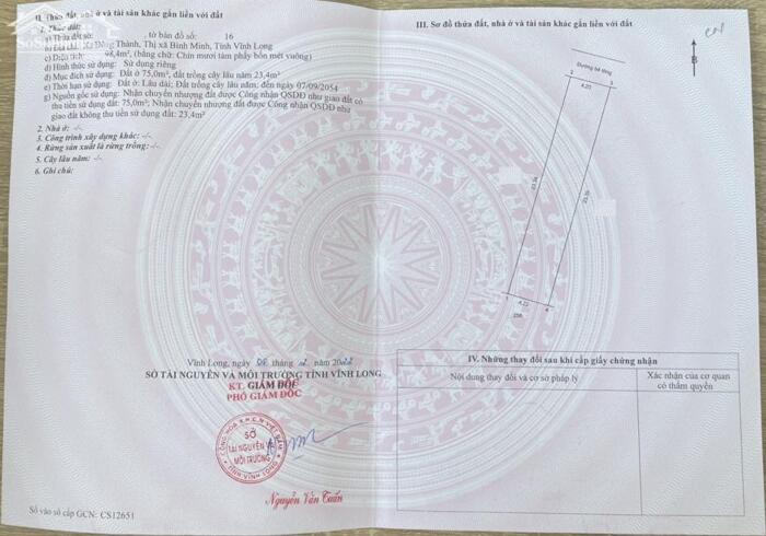 Hình ảnh Bán 1 cặp nền ODT đường Đông Thành-Hóa Thành, Bình Minh, Vĩnh Long 4