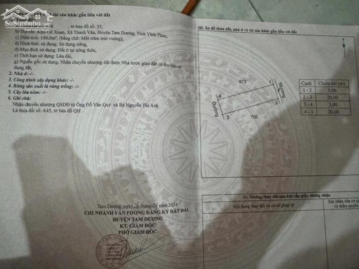 Hình ảnh Bán lô A45 Băng 2 QL2C Gò Xoan, Thanh Vân kinh doanh đẹp 2