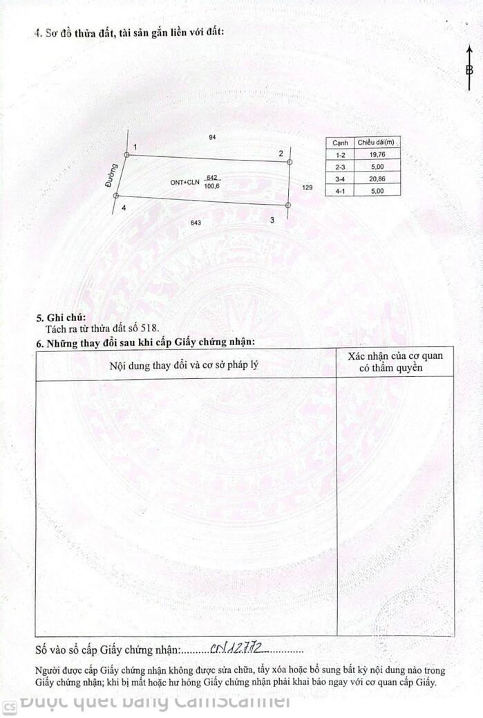 Hình ảnh Bán lô 100m2 trục chính thôn Giữa, Quất Lưu, Bình Xuyên lh_0987673102 2