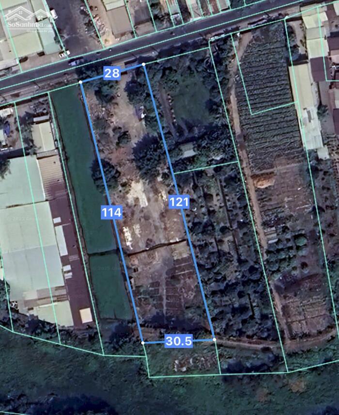 Hình ảnh Cần bán 2860m2 đất sản xuất phi NN, đường Bùi Công Trừng Hóc Môn 0