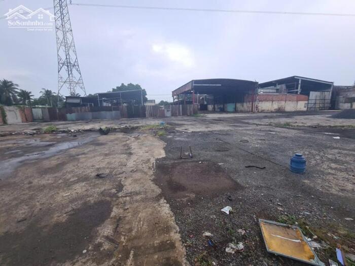 Hình ảnh Chính Chủ Cho Thuê Bãi Xe Container QL1A Bình Tân. Dt: 4000m 3