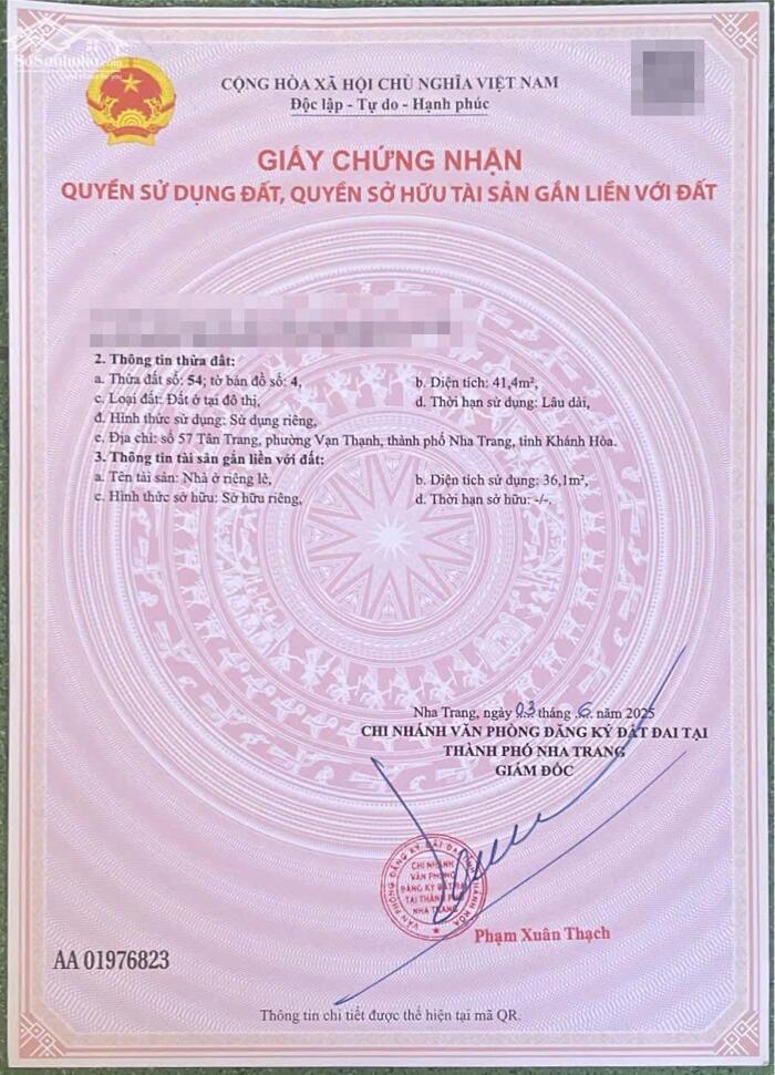 Hình ảnh Bán Nhà Phố Đường Tân Trang – Gần Biển, Gần Chợ Đầm Nha Trang – 4