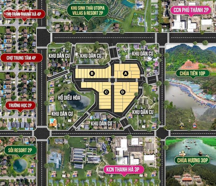 Hình ảnh ĐẤT NỀN LÕI KCN & NGHỈ DƯỠNG – GIÁ CHỈ 3XX TRIỆU/LÔ 0