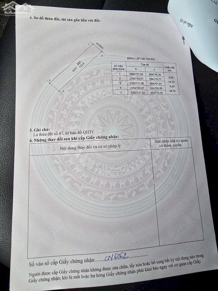 Hình ảnh Bán lô 124m2 full thổ cư băng 1 đường 310 Sơn Bỉ, Gia Khánh, Bình Xuyên lh_0987673102 2